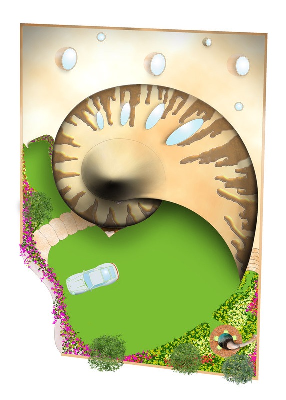 seashell house model