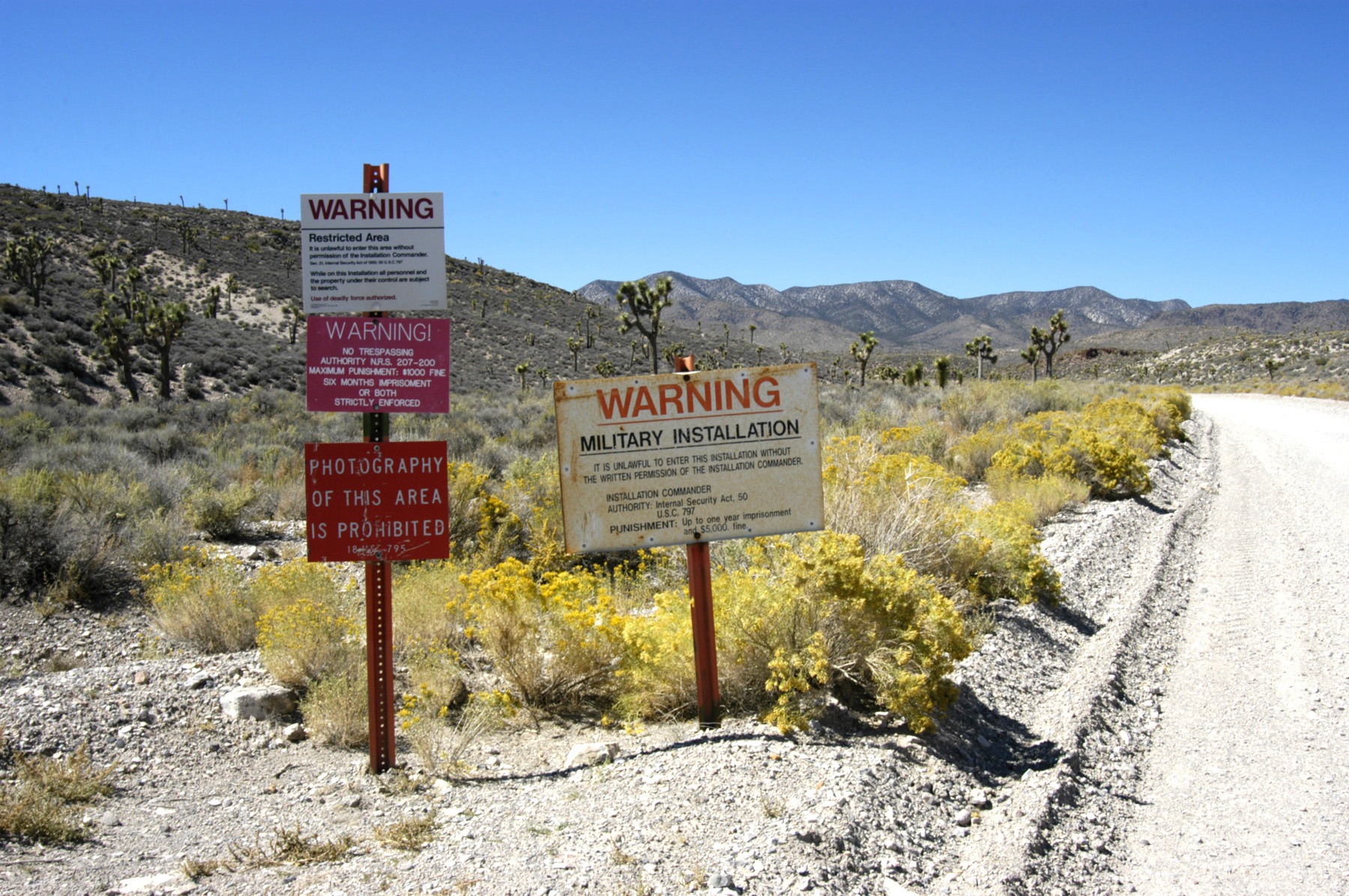 Area 51 remote places