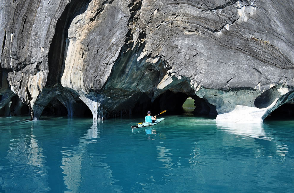Marble Caves tunnel