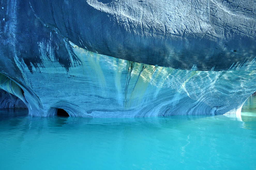 The marble caves of Chile Chico