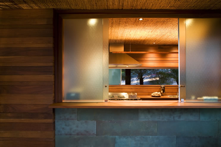 leaf house kitchen window