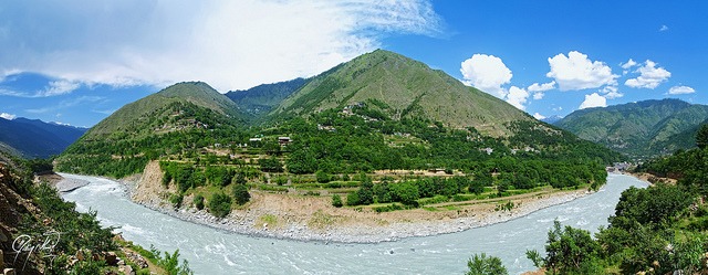 river panoramic view