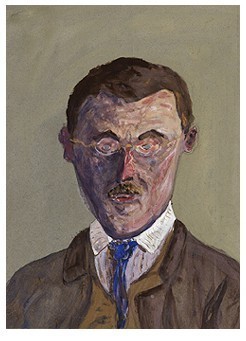 Hermann Hesse self portrait