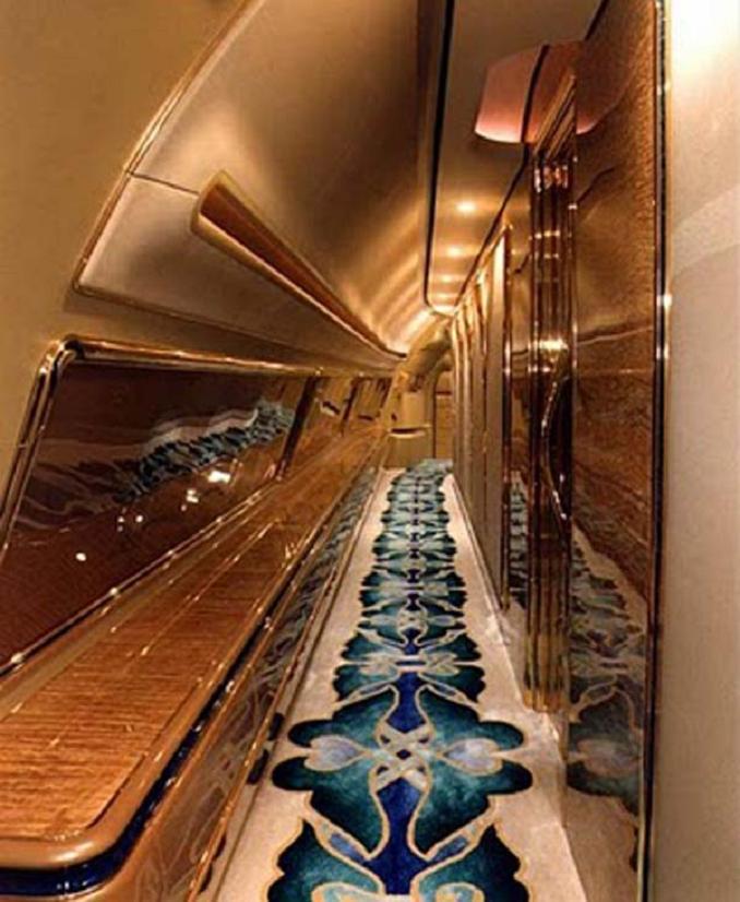 flying palace of the Sultan of Brunei