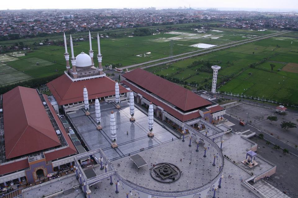 beautiful mosque Central Java Grand Mosque