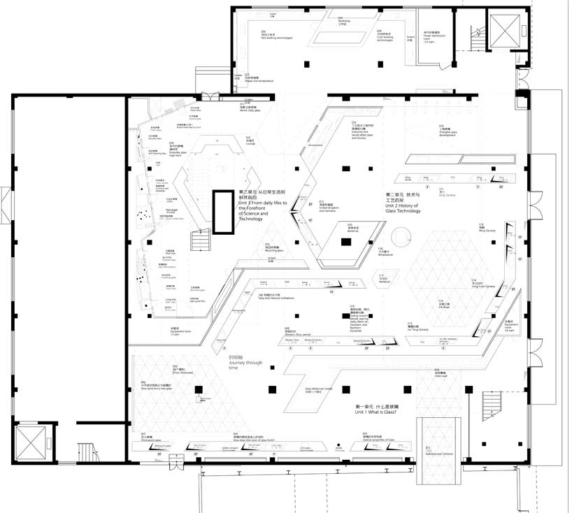 museum of glass floor plan