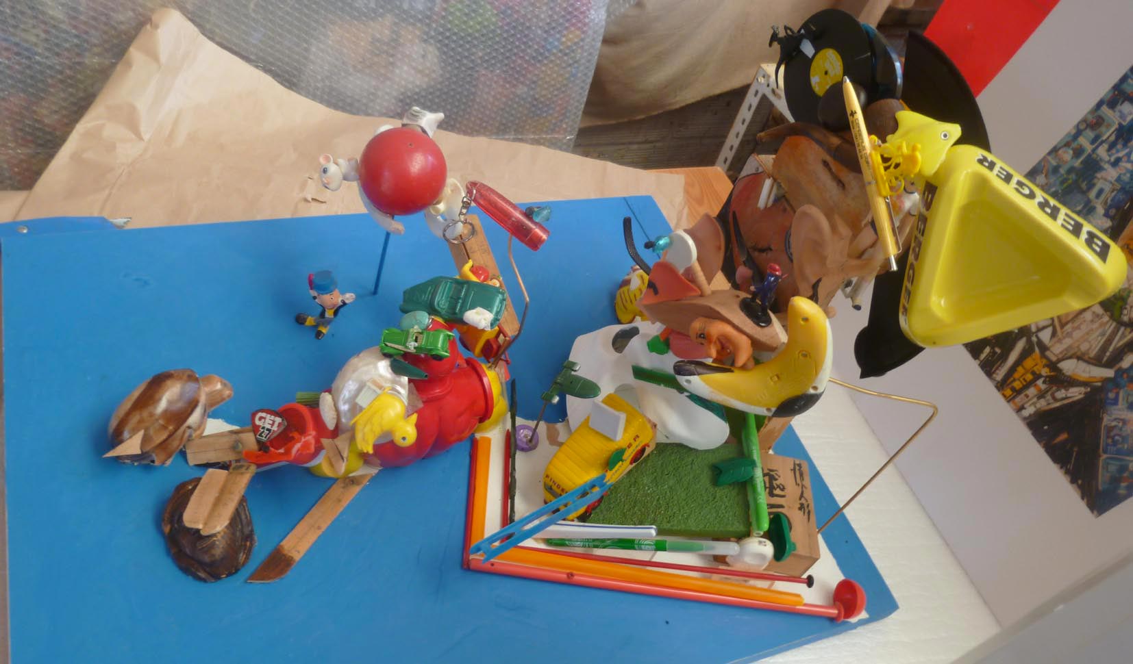 Anamorphic Portrait pinocchio bernard pras