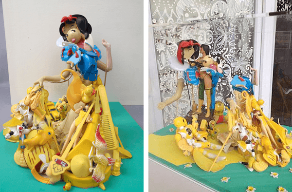Anamorphic Portrait snow white