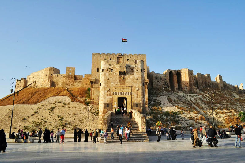 Citadel of Aleppo syria