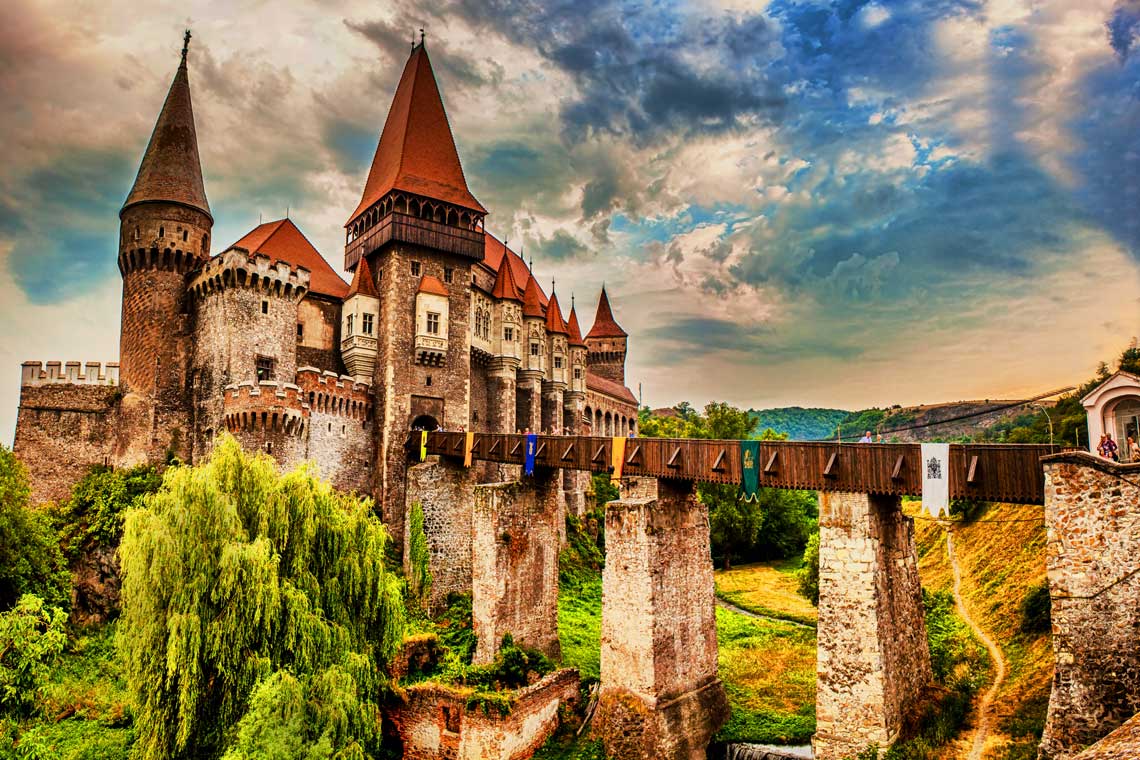 Hunyad castles Romania