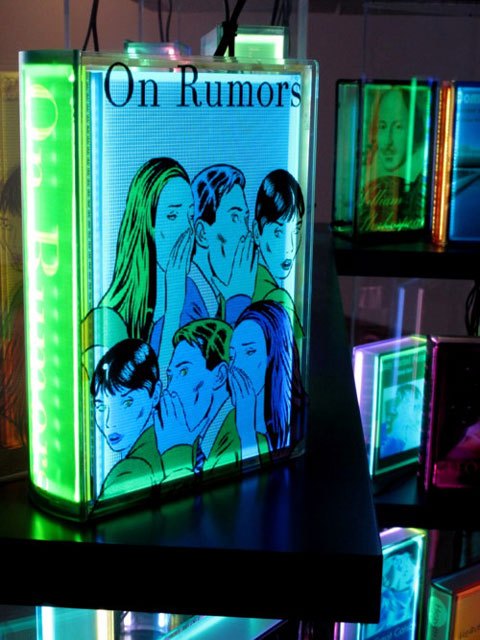 amazing LED books