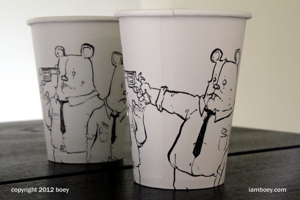 art coffee cup
