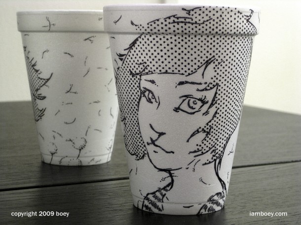 best coffee cup art