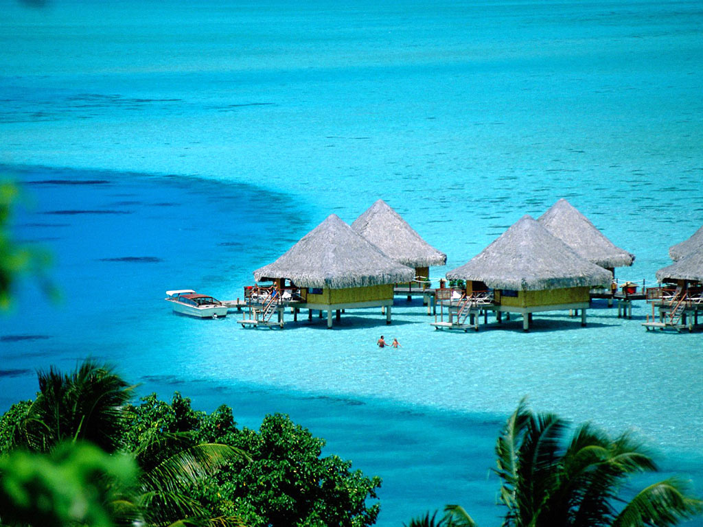 bora bora island tahiti french polynesia romantic