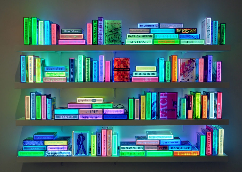 luminous LED books