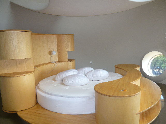 Bubble house bedroom