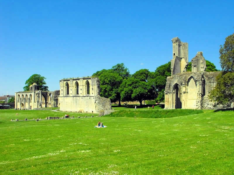 Glastonbury Abbey chruch