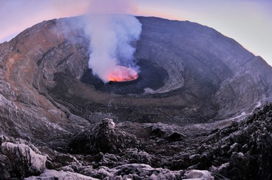 congo nyiragongo Lava Lake