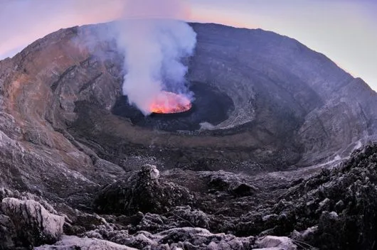 congo nyiragongo Lava Lake