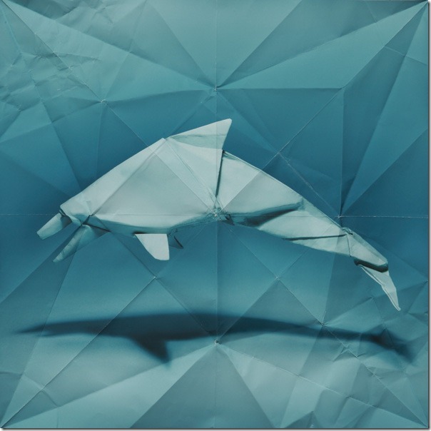 origami dolphin Marc Fichou