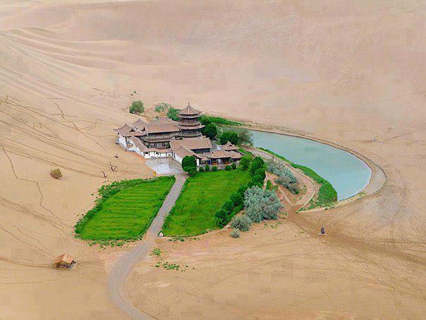 Crescent Lake Dunhuang China