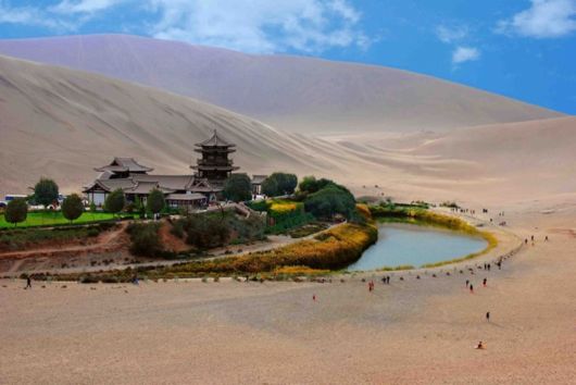 Crescent Lake china wallpaper hd