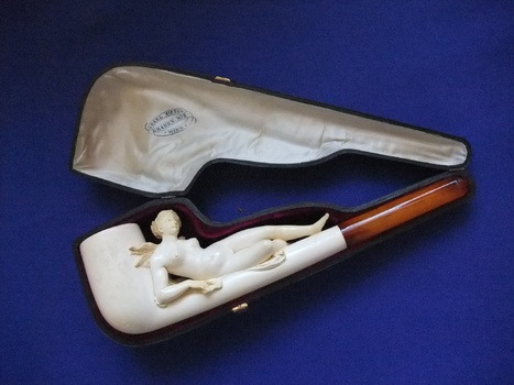 beautiful meerschaum pipe