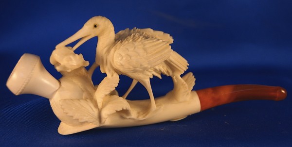 stork meerschaum pipe