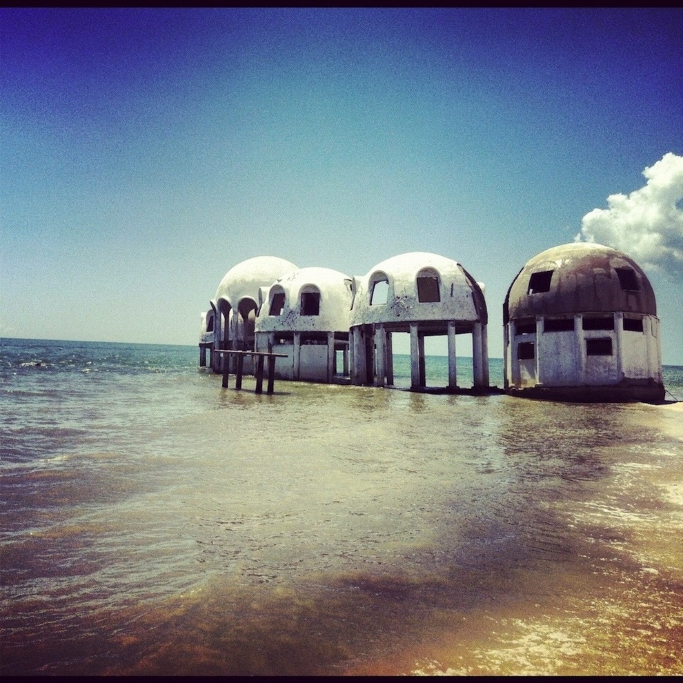 Abandoned dome houses Southwest Florida