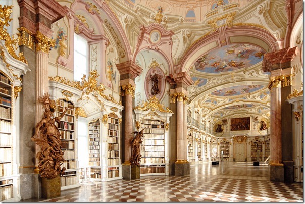 beautiful libraries Admont Austria