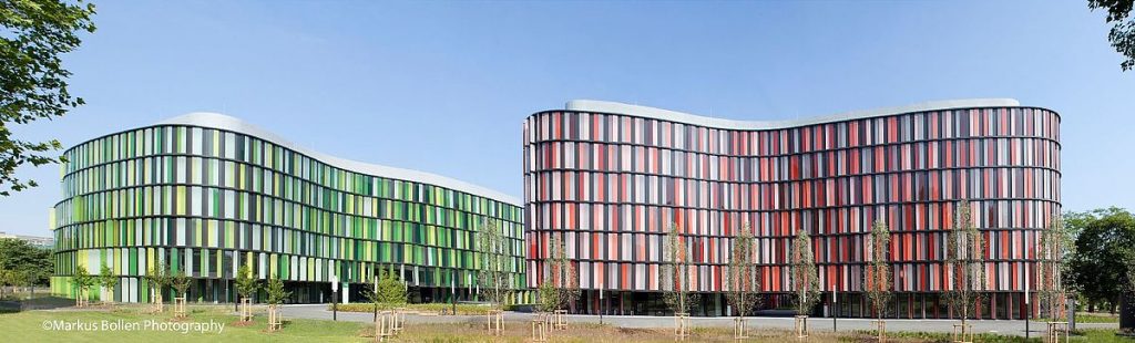 Cologne Oval Offices colorful buildings