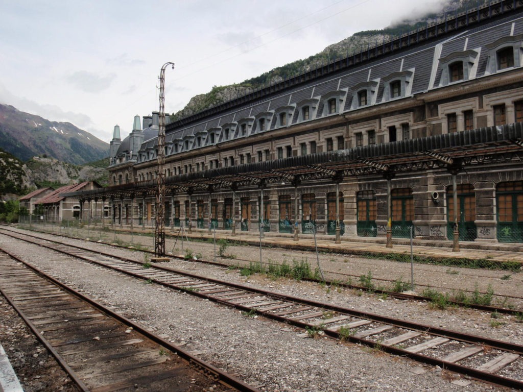 Derelict Canfranc Rail Station Spain - abandoned places