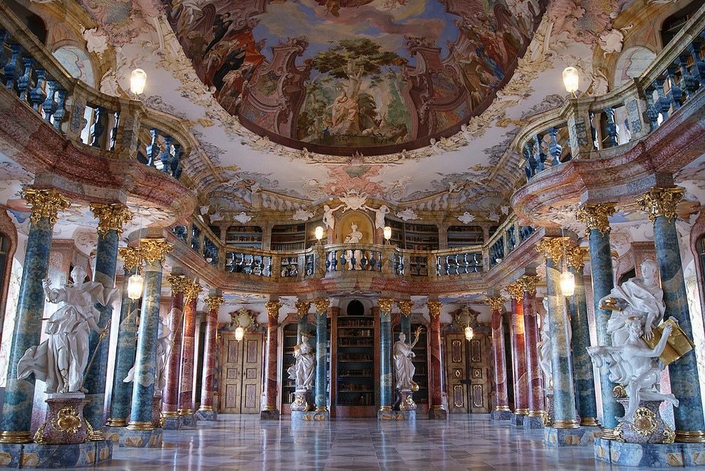 Wiblingen Abbey in Ulm Germany