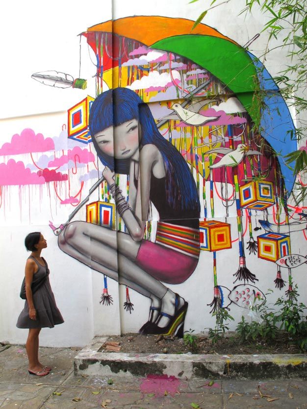 Ho Chi Minh City Vietnam street art