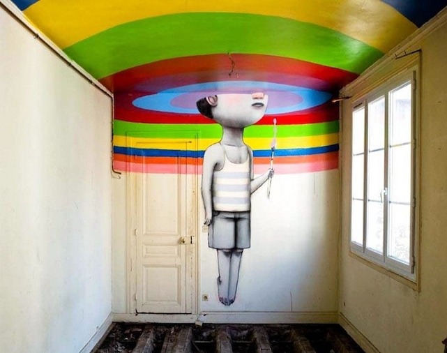 Julien Malland Street Art Phnom Penh, Cambodia