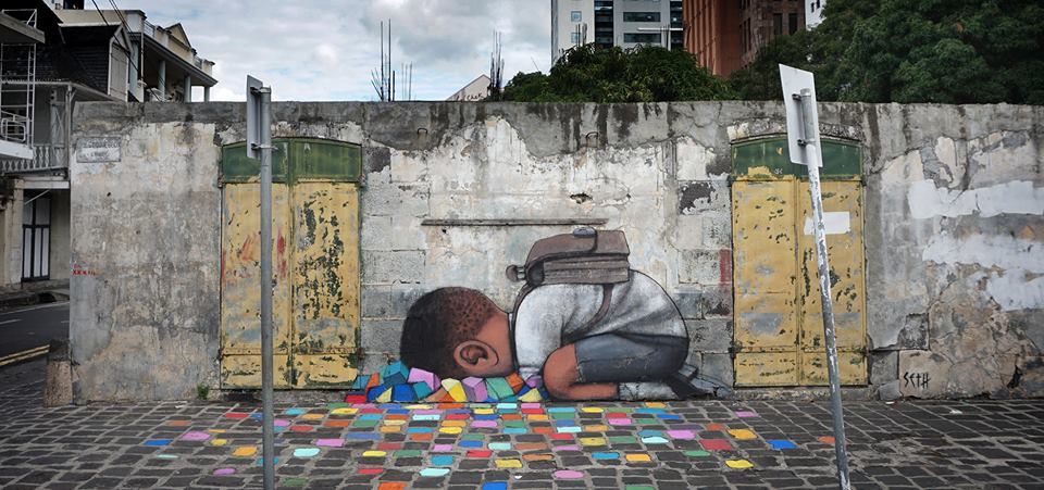 Julien Malland Street Art Port Louis Mauritius