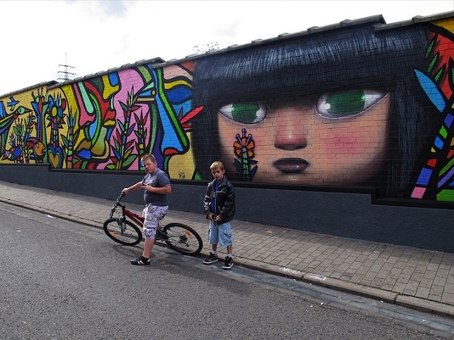 mural Ougree Belgium