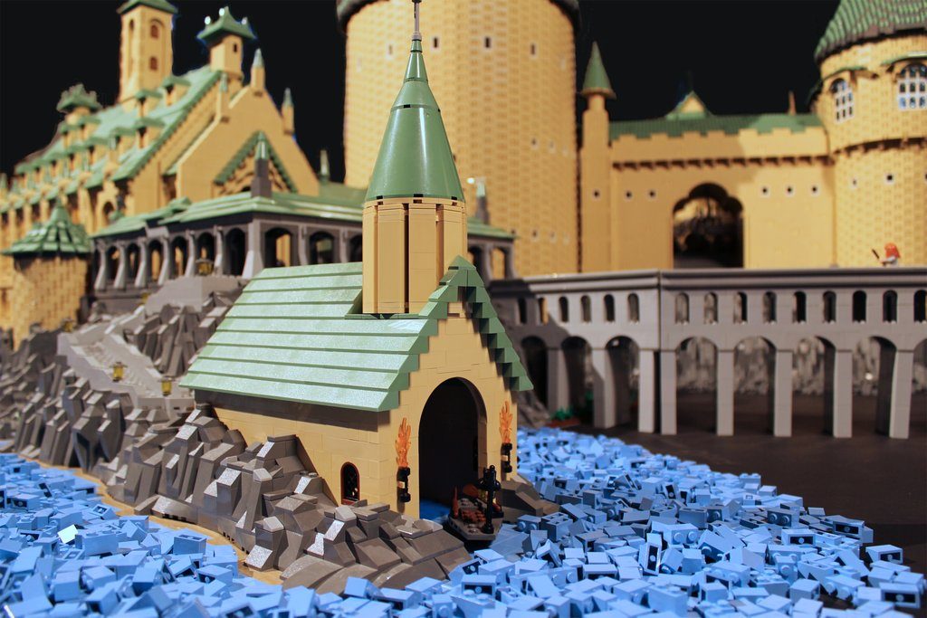 lego Hogwarts castle Boathouse