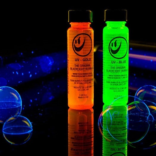 Tekno bubbles black light