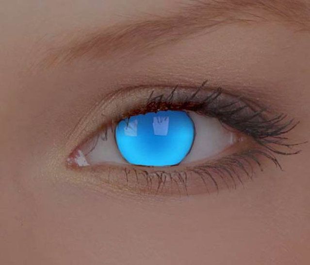 Ultraviolet contact lenses