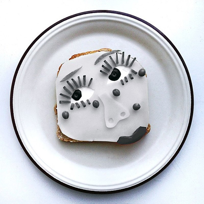 ida frosk toast art