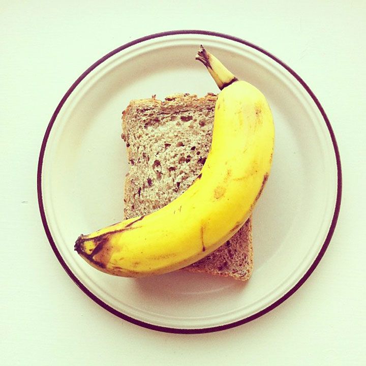 ida skivenes toast art banana