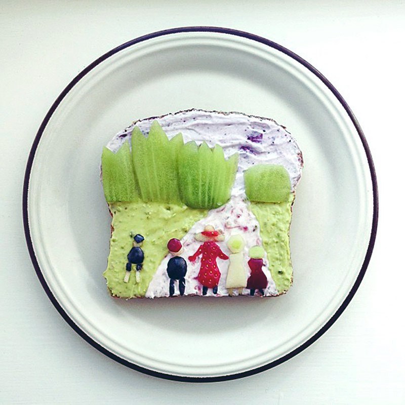 ida skivenes toast art family
