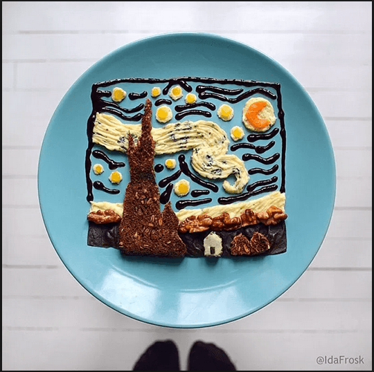 Tasty Starry Night by Van Gogh
