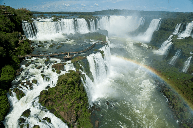 Iguazu Falls beautiful waterfalls