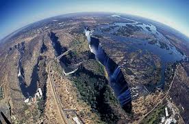 Victoria Falls Aerial View