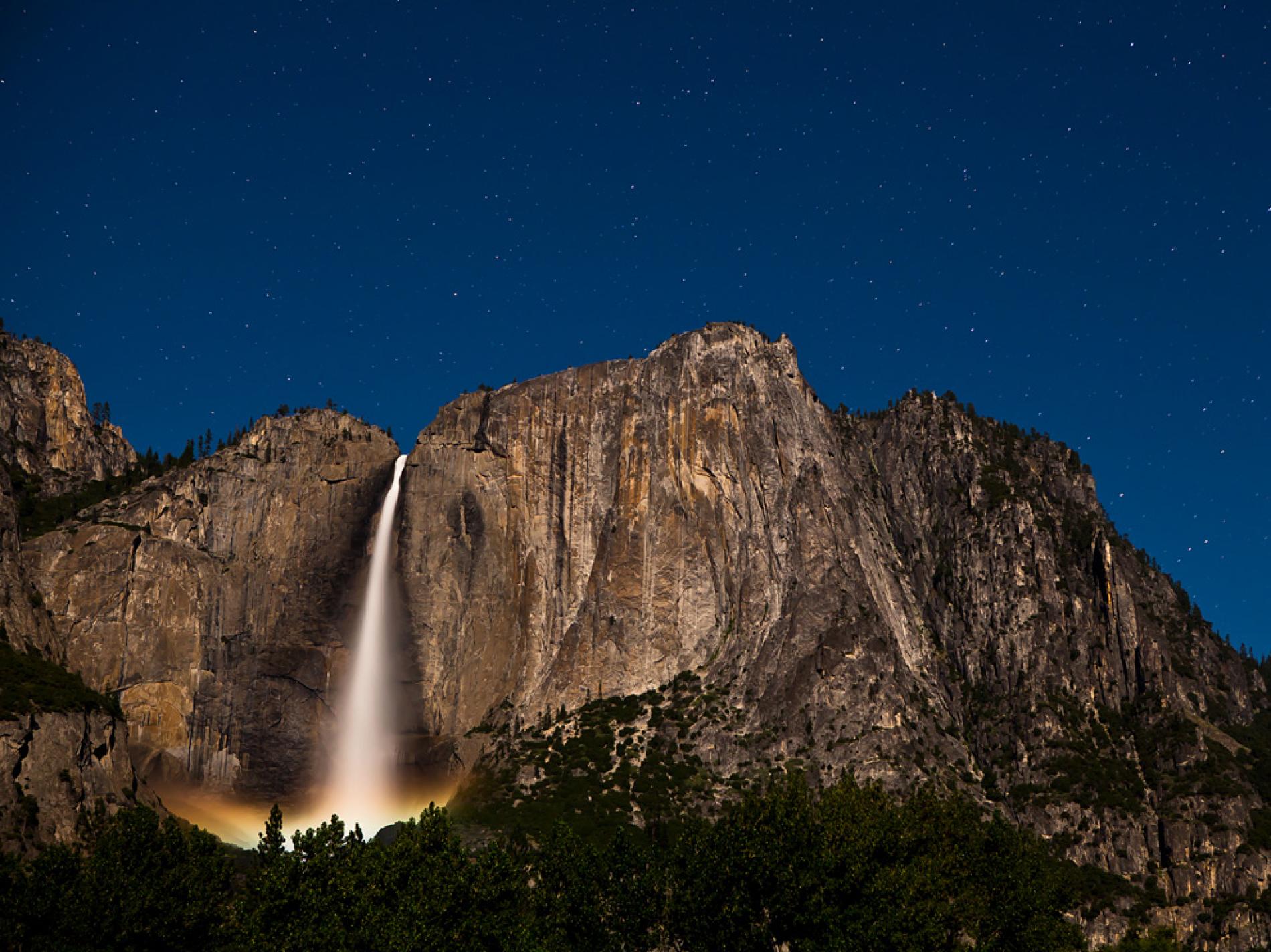 Yosemite Falls Night Vision