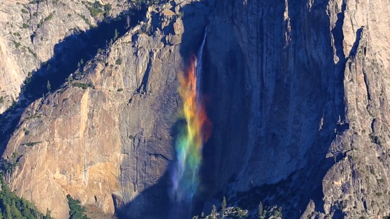 Yosemite Falls Rainbow