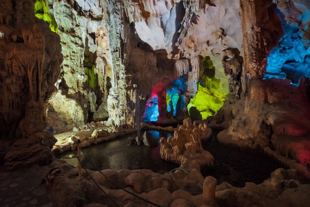 Thien Cung Cave Pond
