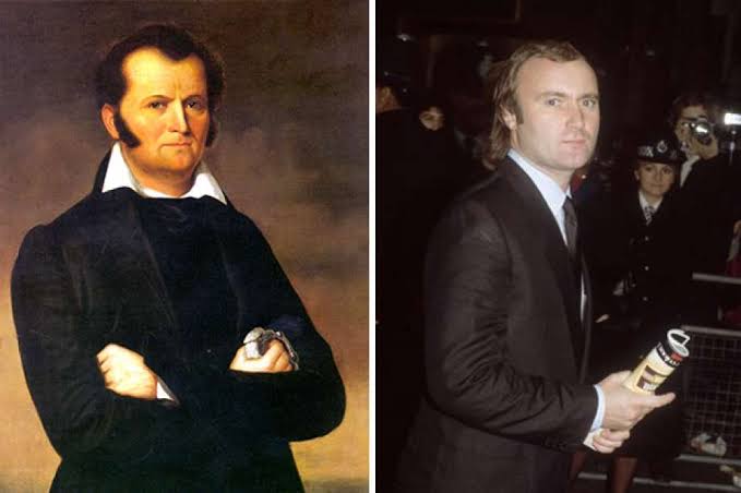 Phil Collins Reincarnation of Alamo Survivor